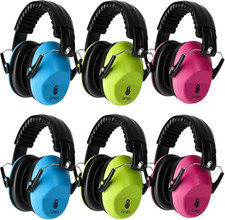 6 Pack Noise Cancelling Headphones for Kids, Kids Ear Protection 28Db SNR Noise