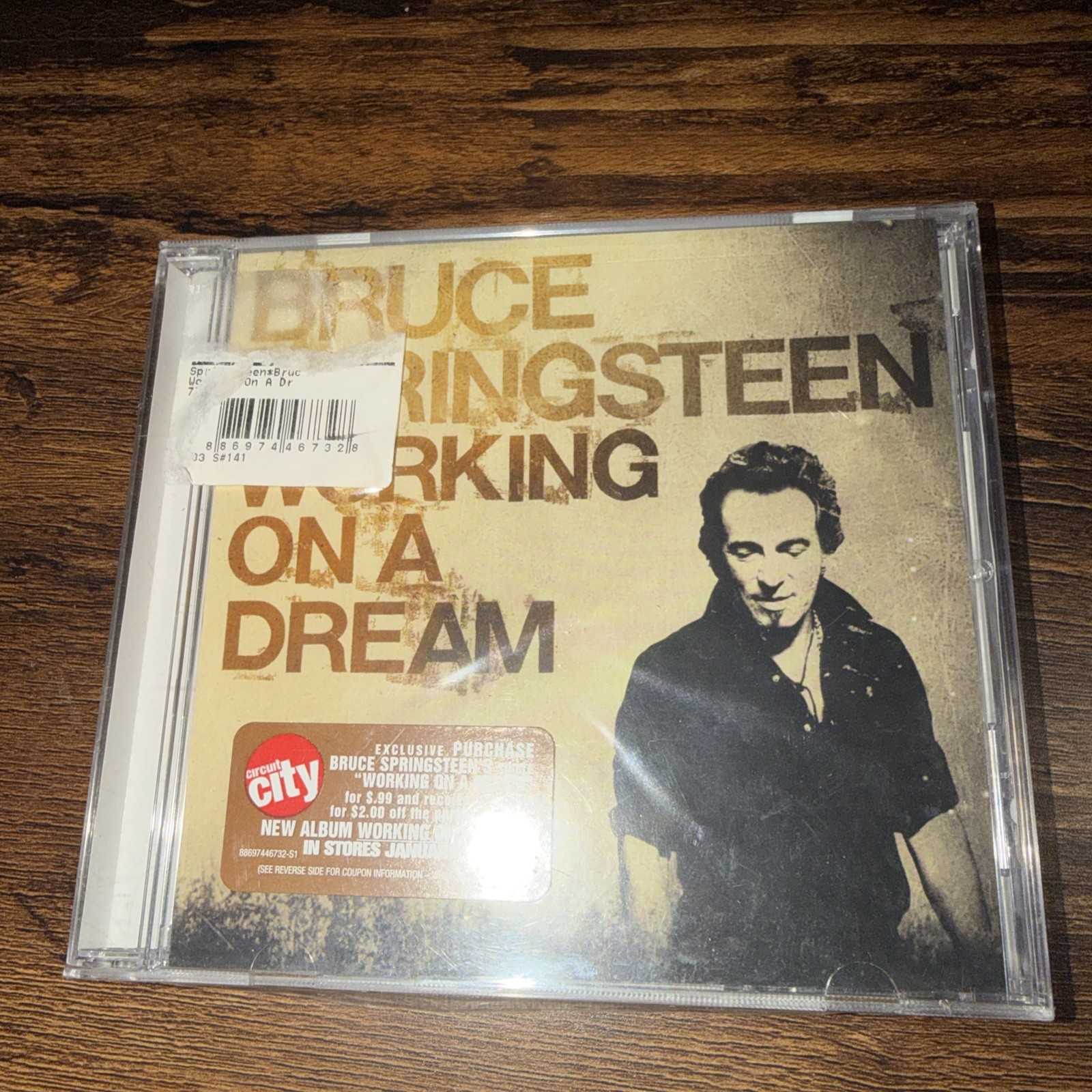 Bruce Springsteen Working On A Dream MUSIC CD - New, Sealed