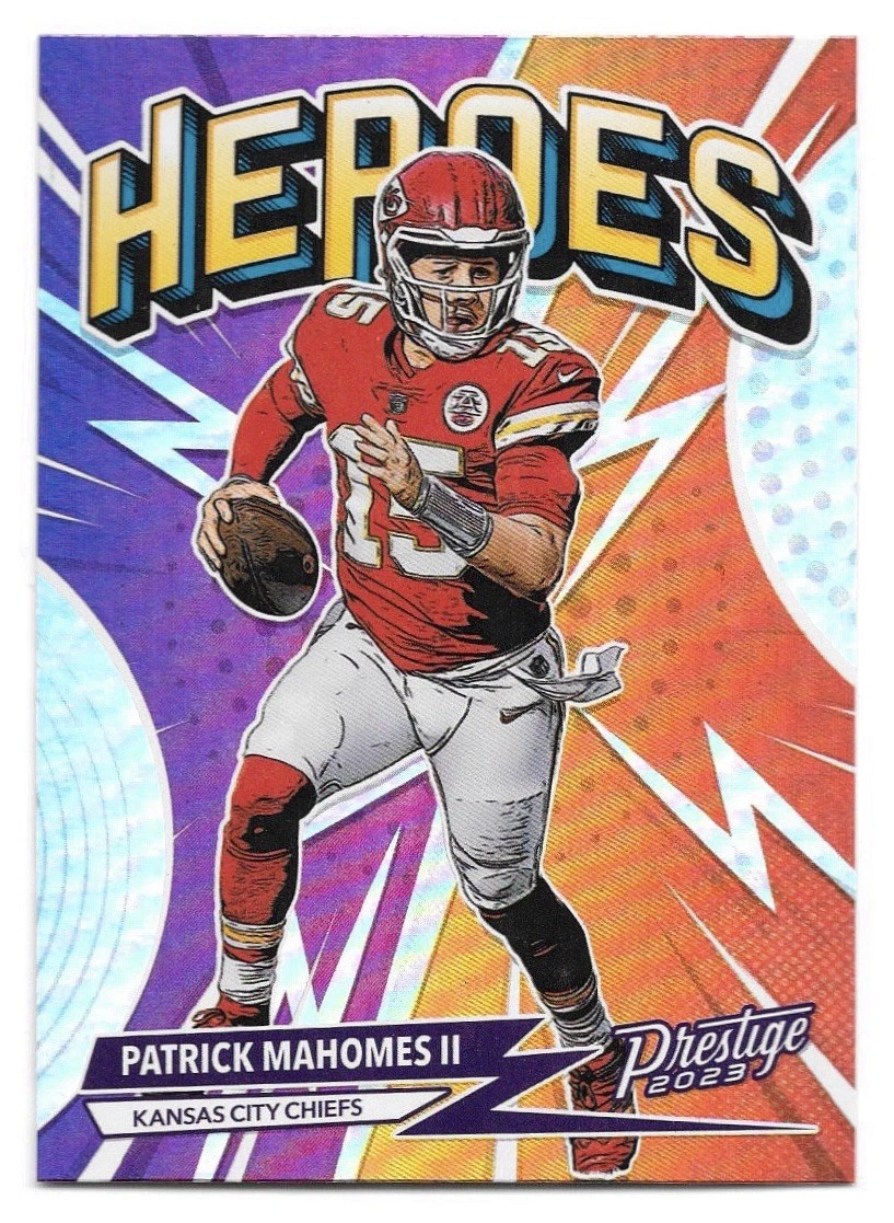 Patrick Mahomes trading card