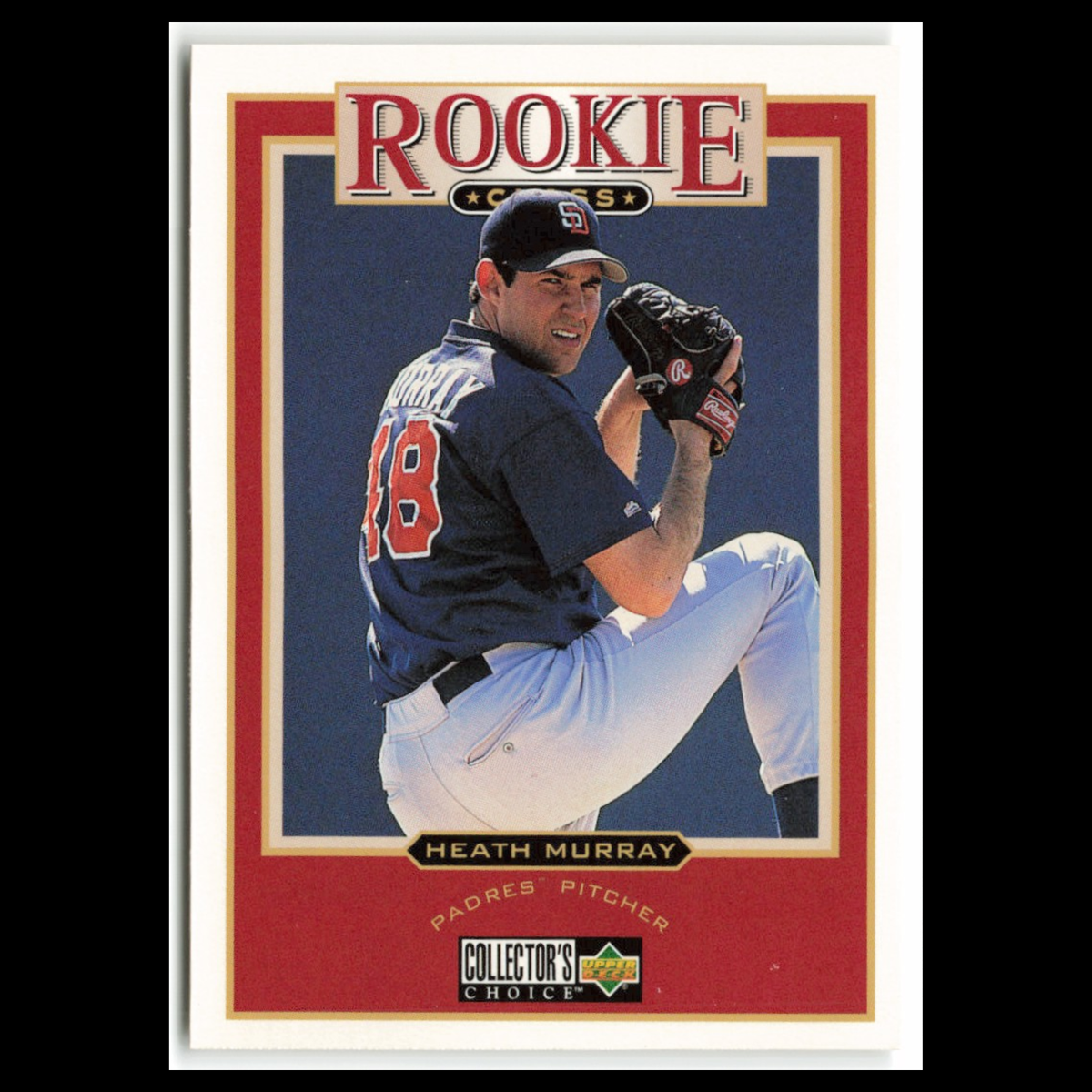 Heath Murray Rookie #466 1997 Collectors Choice San Diego Padres