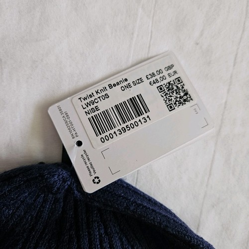 Lululemon Twist Knit Beanie NISE Night Sea Blue Adult One Size - Picture 3 of 4