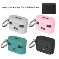 Silicone Protective Case for WF-1000XM6 Earbuds Anti-Slip and Dust-Proof Cover