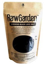 Black Lava Coarse Salt 2 lb Bag