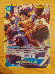 Monkey D. Luffy OP11-118 SEC Learn Together One Piece TCG Secret Rare Non-Foil