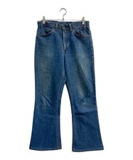 LEVI'S 70's Bootcut Denim Pants with Orange Tab and Button Ba