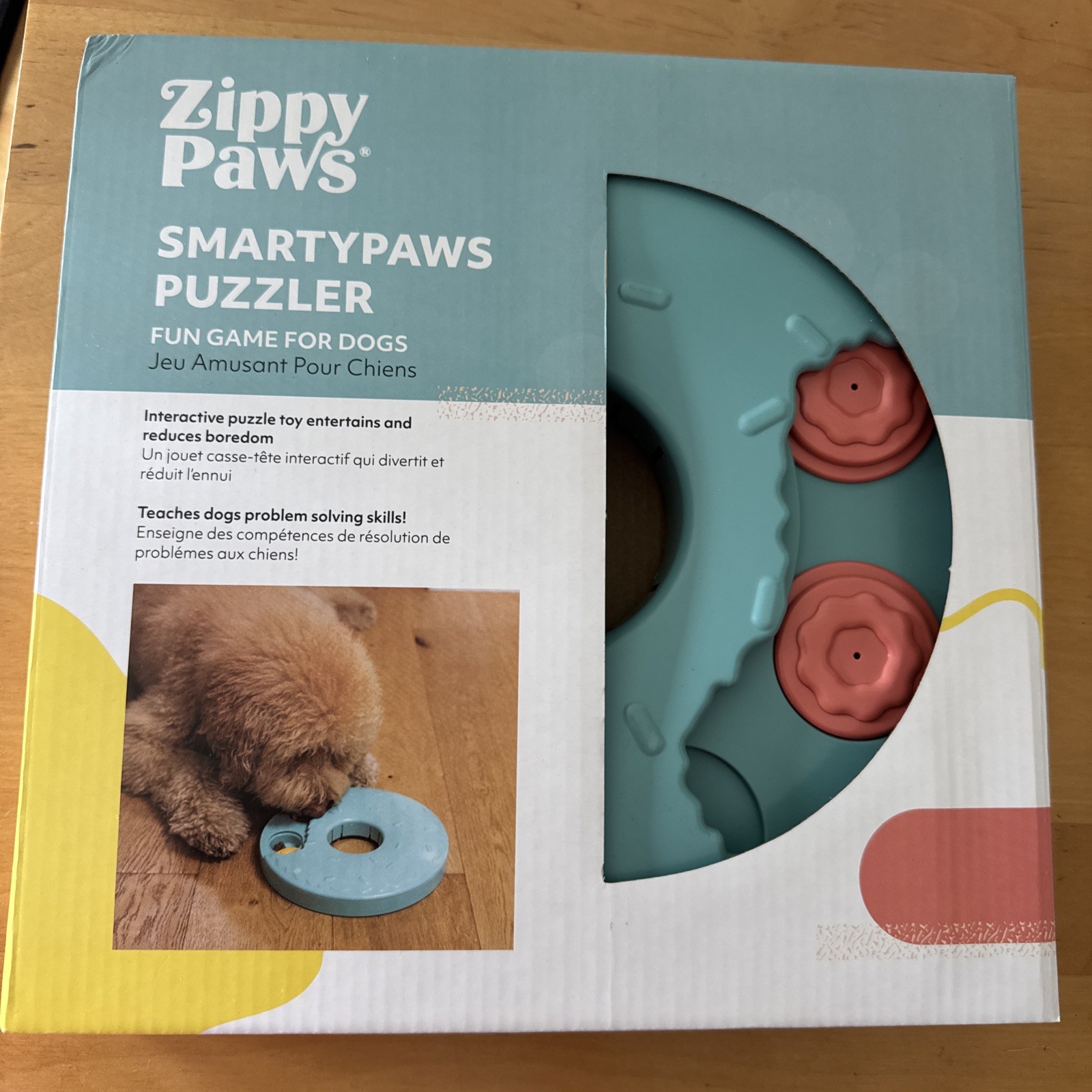 ZippyPaws - SmartyPaws - Puzzler Dog Toy - Fun Game For Dogs