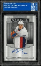 2024-25 The Cup Hockey Rookie Auto Patch Kyle MacLean /249 (CG
