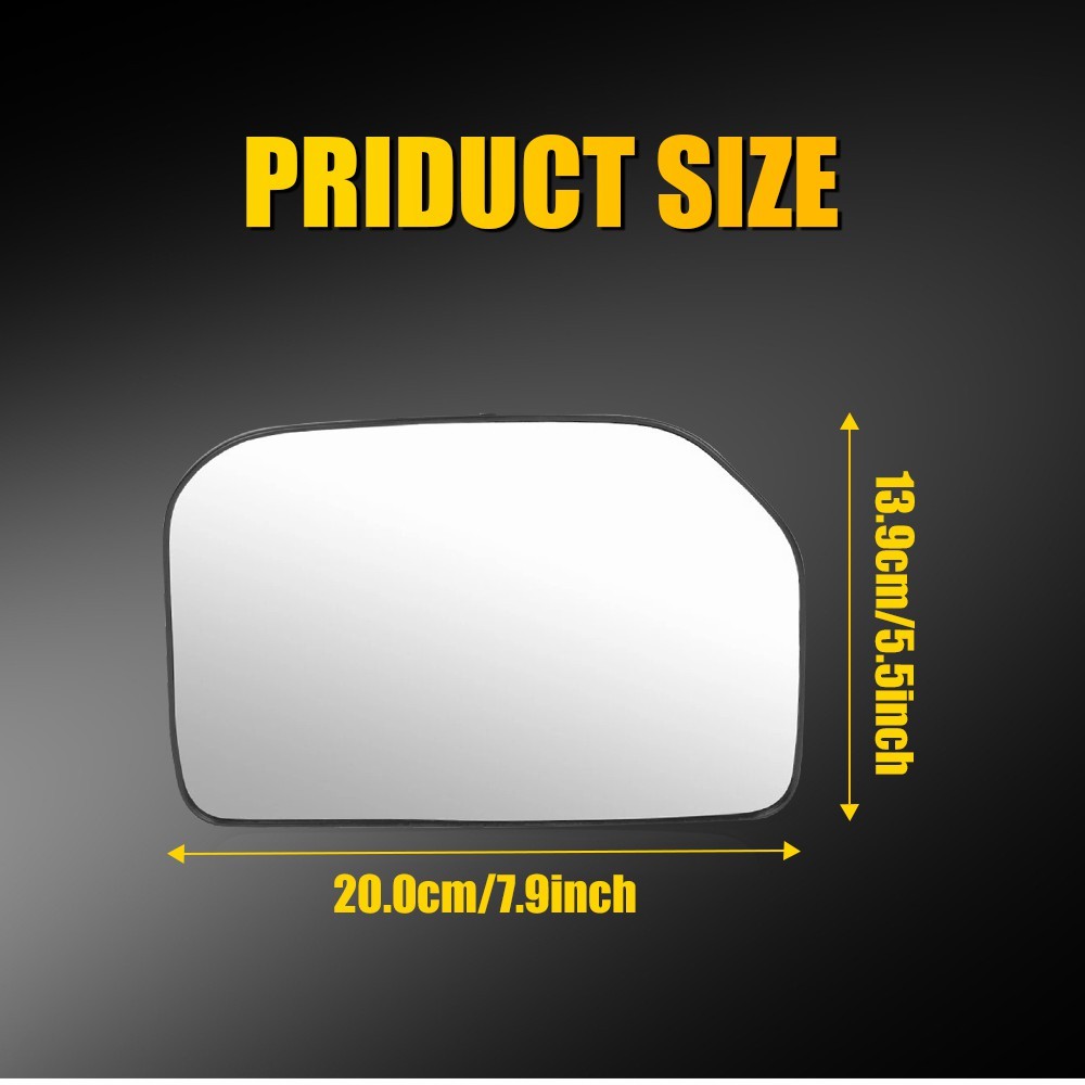 Right SIDE MIRROR GLASS LENS TO1325161 FOR 07-14 TOYOTA FJ CRUISER OE STYLE