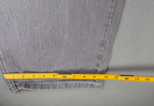 VTG Y2K Southpole Black Tab Jeans Gray Faded Size 36x32 Baggy Wide Leg - Picture 9 of 10