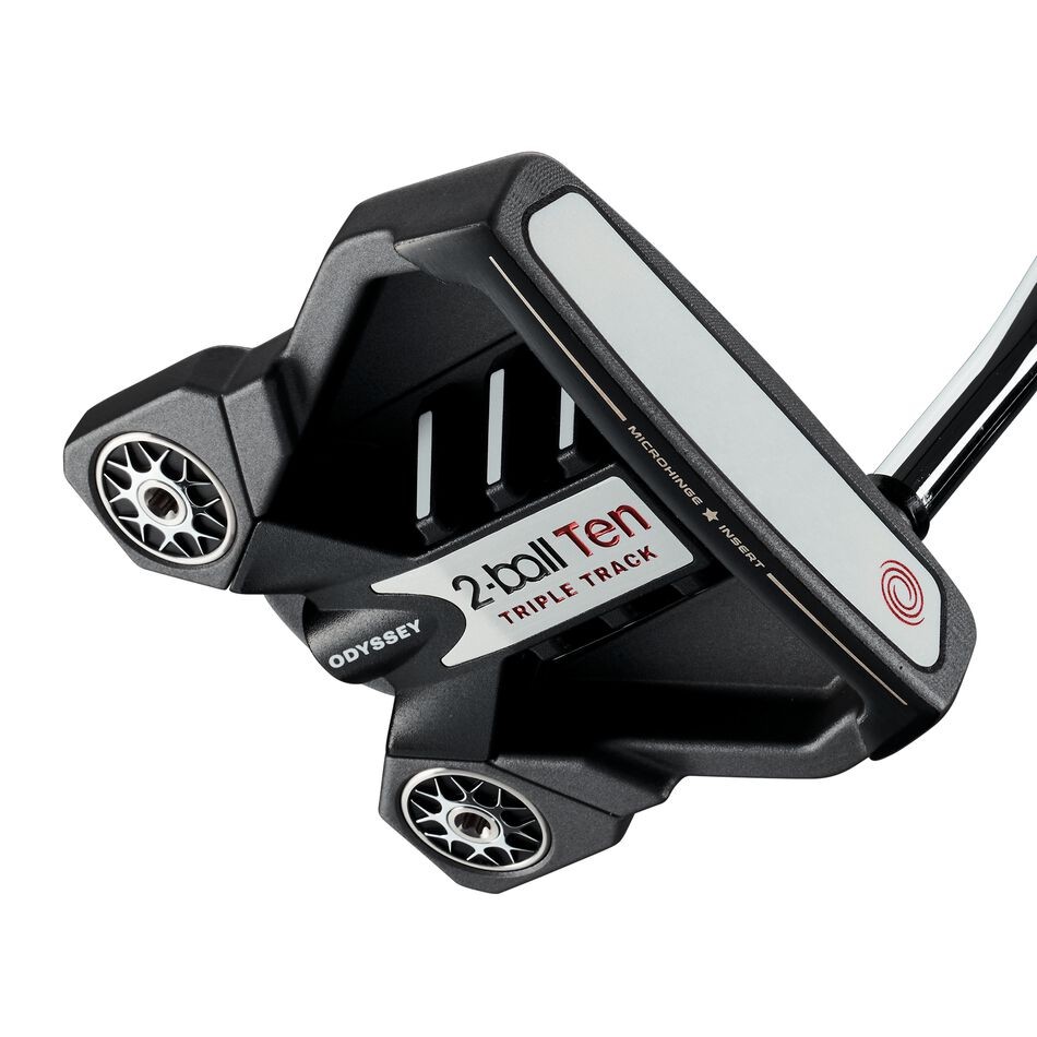LEFT HANDED ODYSSEY 2022 TEN RED 2-BALL TRIPLE TRACK PUTTER