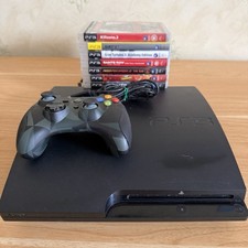 Sony PlayStation 3 Slim CECH-3003A 160GB Console & Controller & 7 Games Bundle