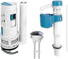 2-Inch Dual Flush Valve Replacement Kit for One-Piece Toilets