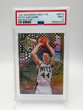 1997 Bowman’s Best Picks Keith Van Horn #BP10 Refractor PSA 9 Nets