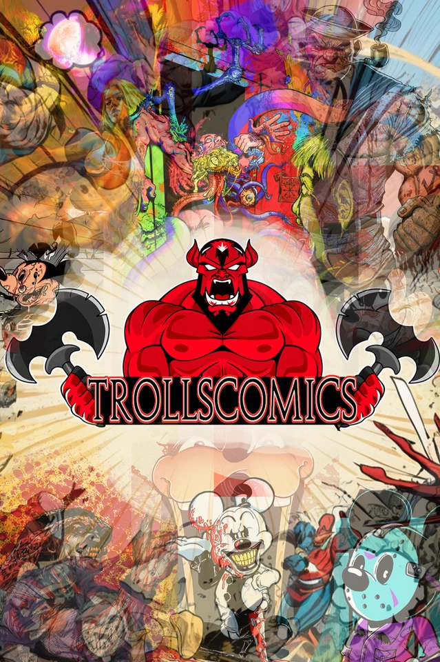 EPIC TROLLS COMICS TRADING PACKS