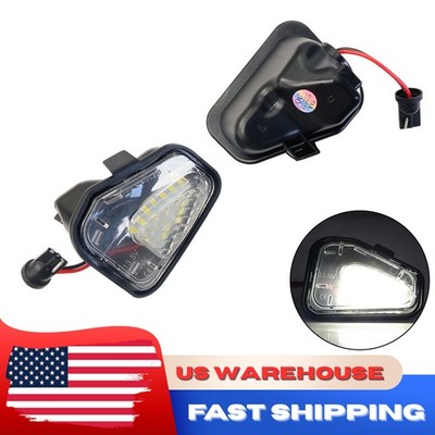 pair Car Side Mirror Puddle Light For VW Volkswagen Passat EOS CC Scirocco Jetta