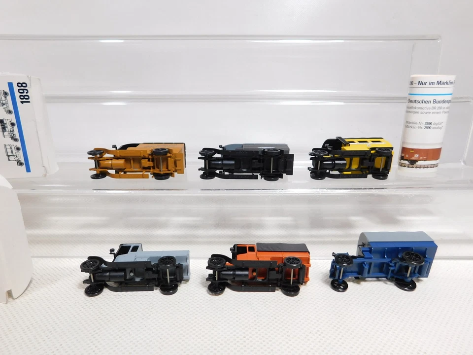 2X Märklin H0 1:87 Set Oldtimer LKW 1898 500 Anni Post 1899 Mint+Box #DT343-1 - Immagine 3 di 4