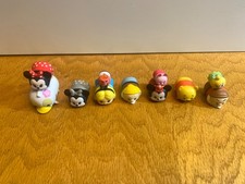 Disney Tsum Tsum lot of 11: Ugly Duckling, Piglet, Grumpy, grey Minnie Mouse