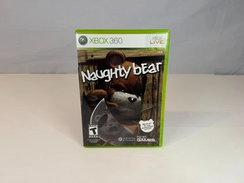 Naughty Bear (Microsoft Xbox 360, 2010) CIB Tested Working