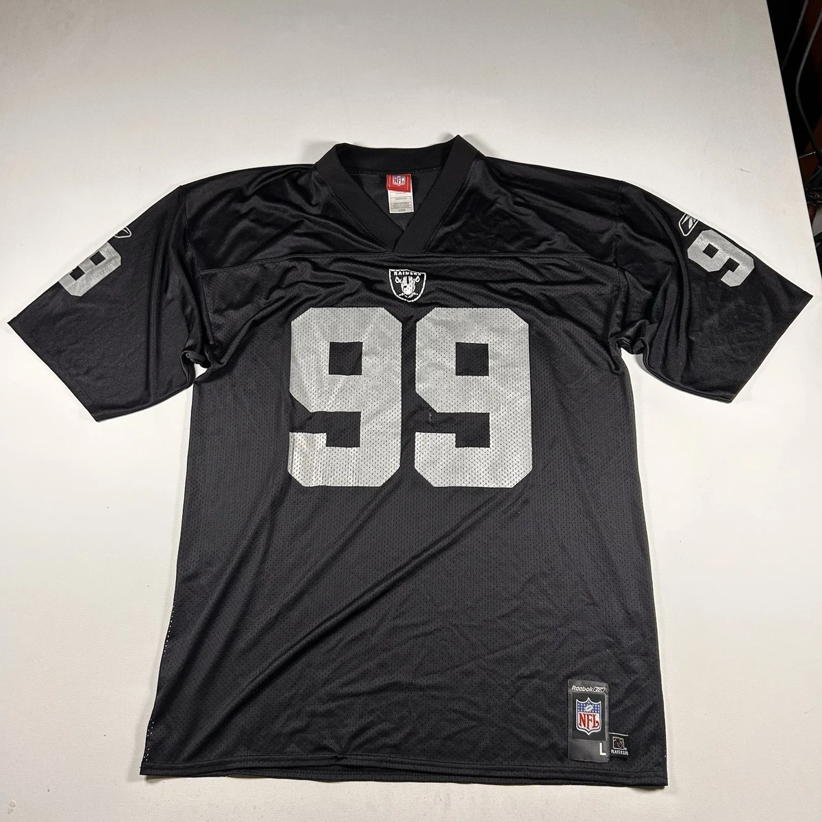 Warren Sapp Oakland Raiders NFL Jerseys for sale | eBay