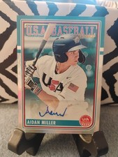 2024 Panini Stars and Stripes -  Signatures Aidan Miller #ASM-AM Holo (AU, RC)