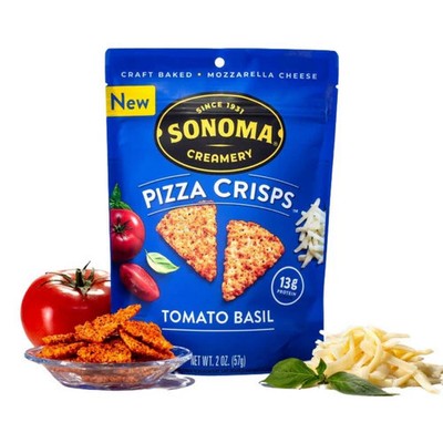 Tomato Basil Pizza Crisps 2 Oz(Case Of 6) By Sonoma Creamery