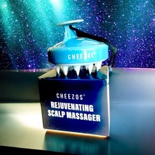 Cheezos Rejuvenating Scalp Head Massager Brand NEW in Box MSRP 18