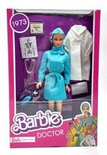 2020 Reproduction 1973 Doctor Barbie Puppe / Signature / Mattel GTJ94, Ovp
