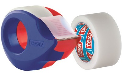 tesa Mini Abroller inkl. 2 Klebefilm tesa Film 19 mm x 10 m matt unsichtbar