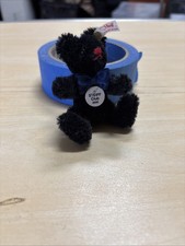 Steiff Club 2000 Mohair Plush Teddy Bear Mini ID Button Tag 9cm LE Loyalty Gift