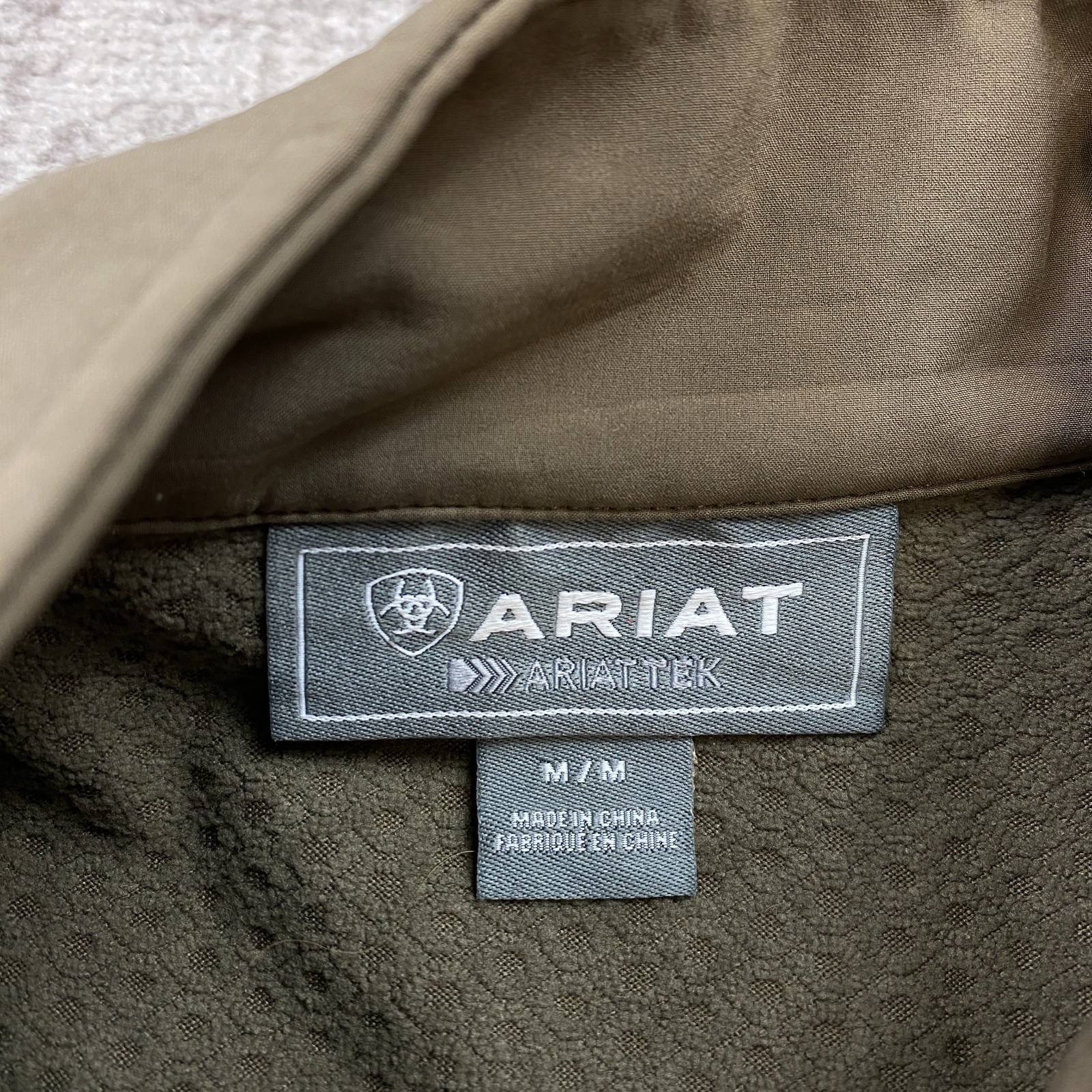 Ariat Team Softshell Jacket Medium Brown Equestri… - image 5