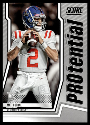 Matt Corral | 2022 Score #P-MC PROtential | Near Mint or Better