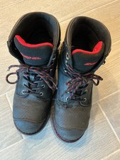Snap-On Safety Toe Black Work Boots Men's Sz 12 ASTMF2412-11