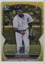 2023 Bowman Chrome Prospects Yellow Refractor 1/75 Javier Osorio #BCP-4 1j91