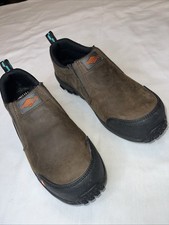 Merrill Mens Brown 8.5 M Work Steel Toe Shoes-very Grip