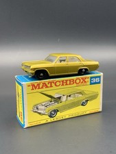 Matchbox Lesney Opel Diplomat n. 36C Made England anni 50 @7688@ IMBALLO ORIGINALE