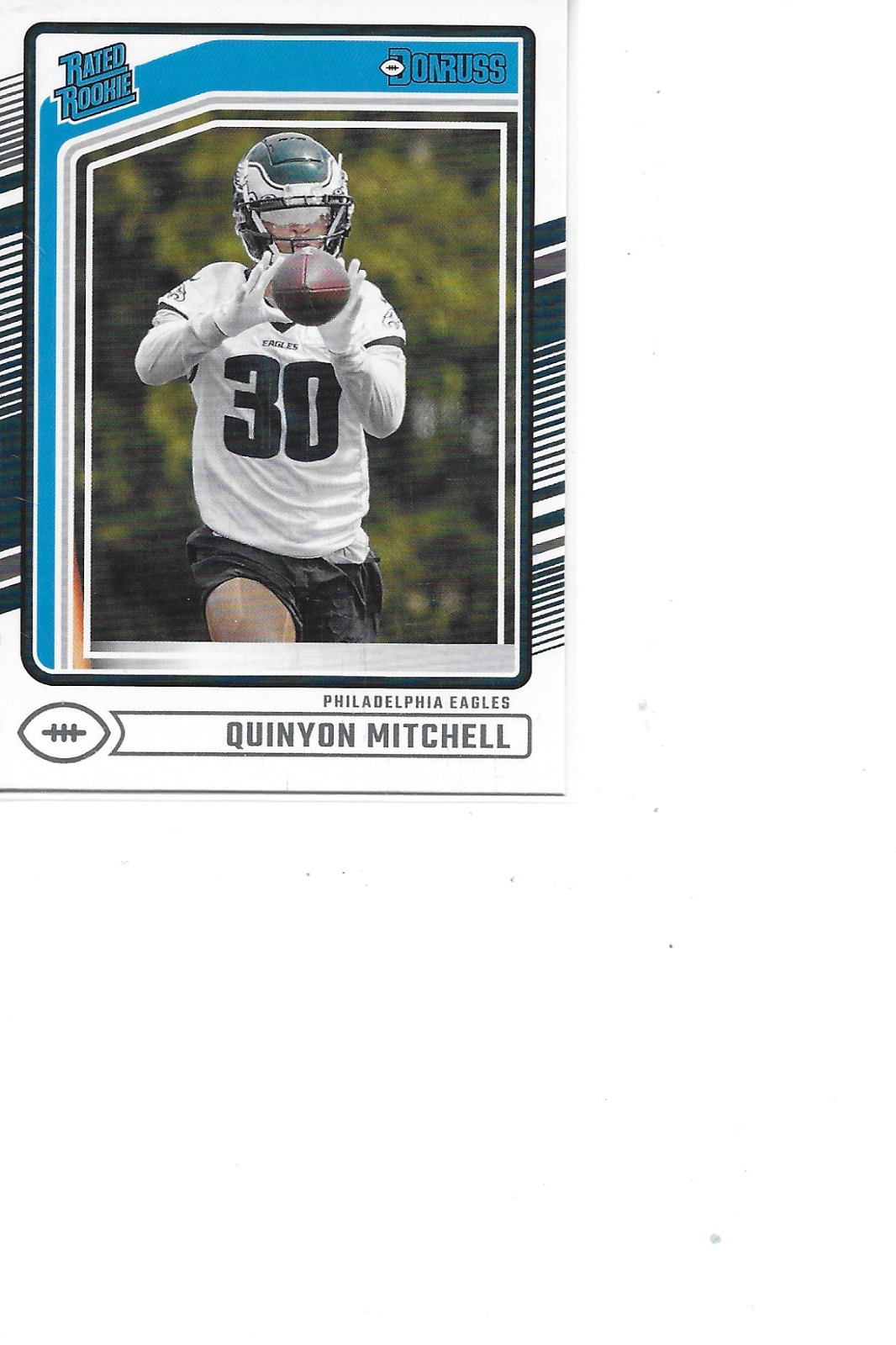 Quinyon Mitchell Panini Donruss #361 Base