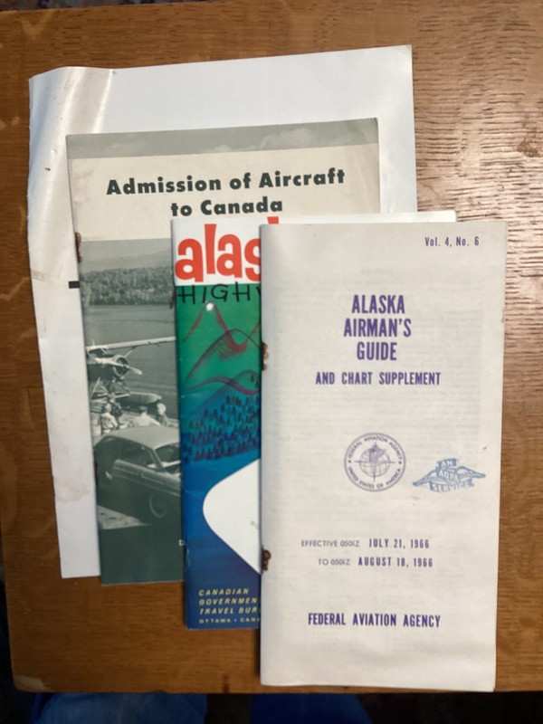 CANADA/ALASKA FLIGHT GUIDES FROM THE MID 1960’s