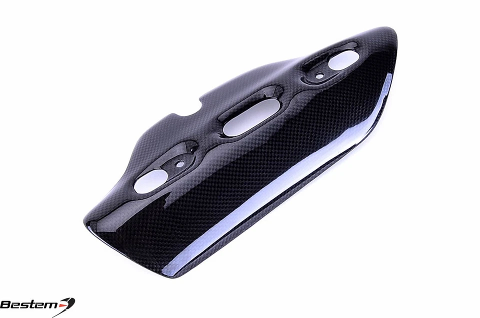 Protector térmico de escape de fibra de carbono para Ducati Multistrada 1100 1000 Foto 2 de 4