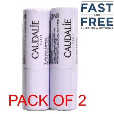 Caudalie Vinotherapist Lip Care Balm Stick 4.5g US SELLER Pack of 2