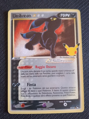 Pokémon - Umbreon - 25. Großes Fest - Holo - NM - Deutsch