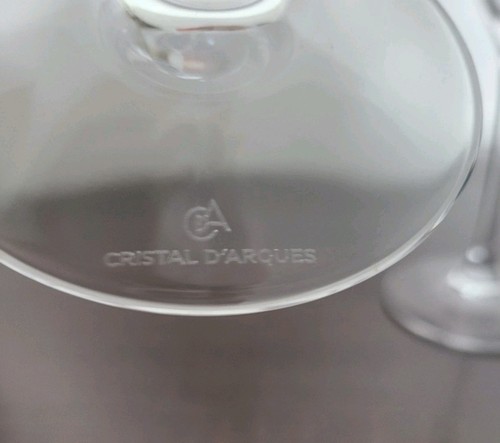 CRISTAL D'ARQUES Paris Set of 2 Cocktail Glasses - 30cl - Picture 7 of 12