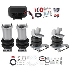 Front Rear Air Suspension Bags Brackets Air Controller For Chevy Gmc 2007-18