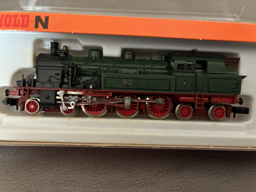 Arnold N, 2273, Dampflok BR 78 0-5, Nr. 8411, KPEV, grün/schwarz, neu/OVP  | Zustand: Neu