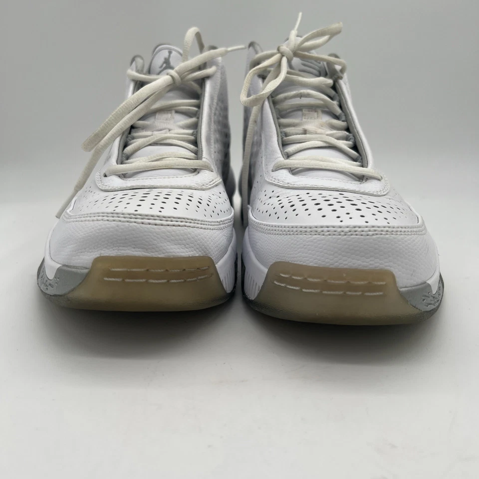 Zapatillas deportivas Air Jordan 2010 Team para hombre talla 9,5-blancas/plateadas con caja Foto 4 de 4