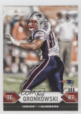 2012 Bowman Inside the Numbers Rob Gronkowski #ITN-RG h3a