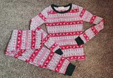 Kids Christmas Pajamas Size 10/12