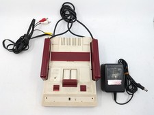 Console AV Mod Nintendo Famicom HVC-001 avec adaptateur secteur testée foncti...