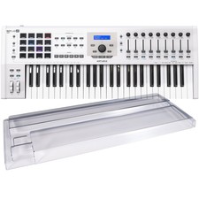 Arturia Keylab Mkii 49 Midi/usb/cv Controller - White Decksaver Kit