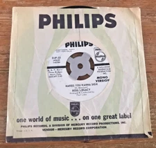 Ross Legacy 7" 45 rpm Vinyl Record Makes You Wanna Sigh Promo Copy