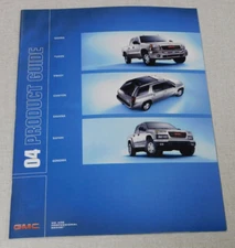 2004 General Motors Product Guide advertising brochure
